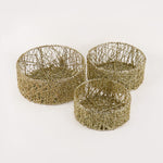 Load image into Gallery viewer, Rattan baskets 3pc