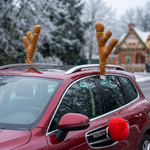Load image into Gallery viewer, Festive Car Antlers