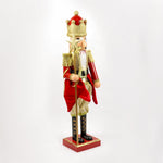 Load image into Gallery viewer, Nutcracker red & gold 80cm