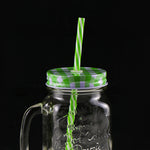 Load image into Gallery viewer, Mason Jar with Handle Straw