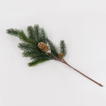 Load image into Gallery viewer, Pinecone PE Sprig 51cm