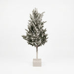 Load image into Gallery viewer, Frosty Evergreen Table Tree