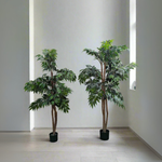 Load image into Gallery viewer, Realistic Artificial Ficus Tree