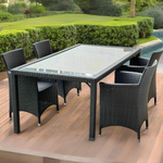 Load image into Gallery viewer, Tim six-Seater Outdoor Dining Table Set