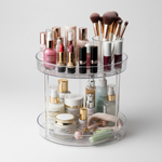 Load image into Gallery viewer, Two-Tier Rotating Organizer