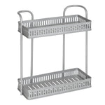 Load image into Gallery viewer, Two-Tier White Rectangular Hanging Rack