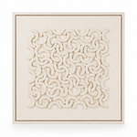 Load image into Gallery viewer, Cream Loop Wall Art