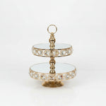Load image into Gallery viewer, Crystal Two-Tier Stand