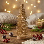 Load image into Gallery viewer, Rosegold Bristle Mini Tree