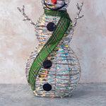 Load image into Gallery viewer, C/Gold Snowman 52cm OTH162
