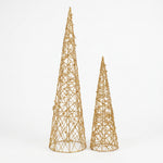 Load image into Gallery viewer, Golden Lattice Tree Pair
