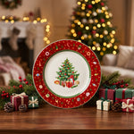 Load image into Gallery viewer, Christmas Side Plate