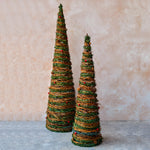 Load image into Gallery viewer, Rattan tree 3pc Set 40, 60, 80cm - MIN002