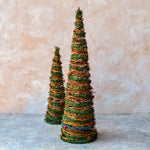 Load image into Gallery viewer, Rattan tree 3pc Set 40, 60, 80cm - MIN002