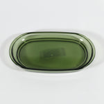 Load image into Gallery viewer, Green Glass Soap Dish