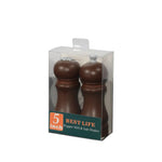 Load image into Gallery viewer, Brown Salt & Pepper Shaker 2Pc Pack