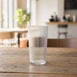 Load image into Gallery viewer, Striped Drinking Glass