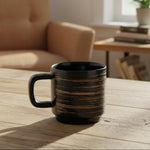 Load image into Gallery viewer, Black Design Mug