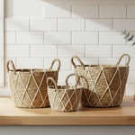 Load image into Gallery viewer, Natural Storage Basket