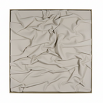 Load image into Gallery viewer, White Crumpled Texture Framed Art
