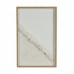 Load image into Gallery viewer, White Marble Vein Framed Art