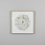 Load image into Gallery viewer, White Feather Medallion Framed Art