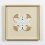 Load image into Gallery viewer, Ivory Botanical Relief Framed Art