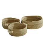 Load image into Gallery viewer, Natural Storage Basket With Handles