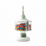 Load image into Gallery viewer, White Candy Jar