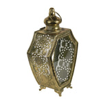 Load image into Gallery viewer, Gold Rustic Lantern