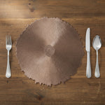 Load image into Gallery viewer, Petal Edge Round Mat