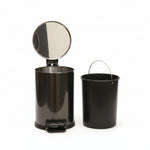 Load image into Gallery viewer, Black Titanium Pedal Bin 5L