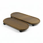 Load image into Gallery viewer, Wooden Oval Platter
