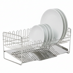 Load image into Gallery viewer, 2 Tier Drying Rack With Drip Tray