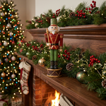 Load image into Gallery viewer, Burgundy Guard Nutcracker