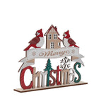 Load image into Gallery viewer, Snowy Cottage Christmas Sign