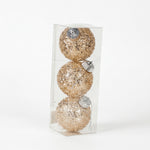 Load image into Gallery viewer, Champagne Starburst Sequin Baubles