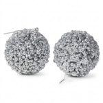 Load image into Gallery viewer, Silver Berry Bead Baubles