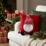 Load image into Gallery viewer, Teeny Santa Cushion Cover