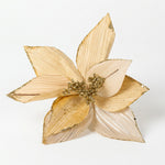 Load image into Gallery viewer, Champagne Poinsettia Star