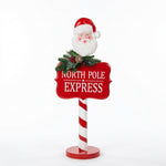 Load image into Gallery viewer, North Pole Express Sign