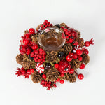 Load image into Gallery viewer, Crimson Woodland Candle Ring