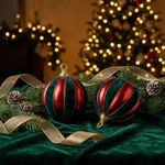 Load image into Gallery viewer, Ruby Forest Stripe Pair
