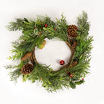 Load image into Gallery viewer, 58cm red berry wreath - Wr012