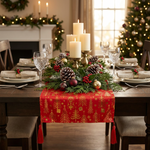 Load image into Gallery viewer, Crimson Forest Table Runner