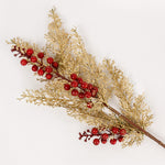 Load image into Gallery viewer, Gold branch red berry - BAF080