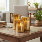 Load image into Gallery viewer, LED Glass Candle