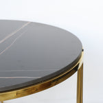 Load image into Gallery viewer, Marble Top Coffee Table Set