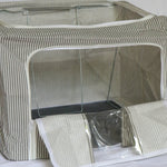 Load image into Gallery viewer, Fabric Storage Box With Zip