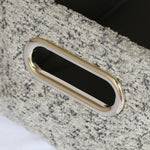 Load image into Gallery viewer, Grey Textured Storage Basket